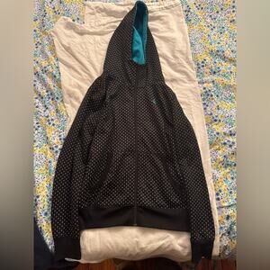 Black and White Polka Dot Hoodie